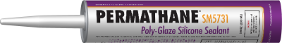 SM5731 Poly-Glaze PLUS Neutral Cure Silicone Sealant 10oz cartridges- 30 per box / Part #: 5731