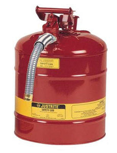 5 Gallon/19L IIAF Red Safety Can 1" Hose