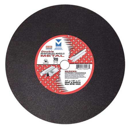 TYPE 1 CUT-OFF & CHOP SAW WHEELS DOUBLE REINFORCED (FOR METAL)