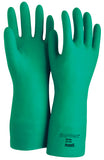 Ansell Sol-Vex Unsupported Nitrile Gloves Green (12 PAIR)