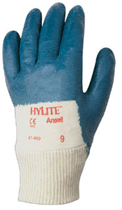Ansell HyLite Palm Coated Gloves Blue (12 PAIR)