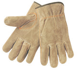 Split Leather Drivers Gloves Russet