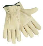 Select Grade Cowhide Unlined Drivers Gloves (12 PAIR)