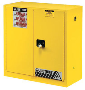 45 Gallon Yellow Safety Cabinets for Flammables