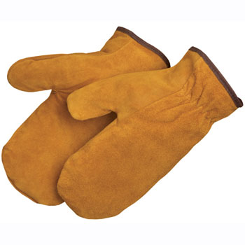 Split Cowhide - thick pile mittens (5 Dozen)