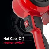 Master Heat Gun®, Hot-Cool-Off Rocker Switch, 800F, 12 A