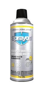 Sprayon LU708 HIGH PERFORMANCE DRY LUBRICANT 10oz (CASE OF 12)