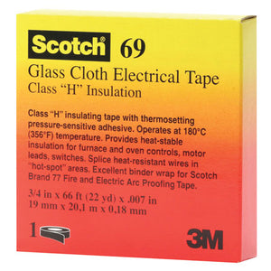 Scotch Glass Cloth Electrical Tape 69