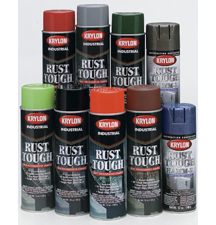 Krylon Industrial Rust Tough High Heat Paint Hi-Temp Black
