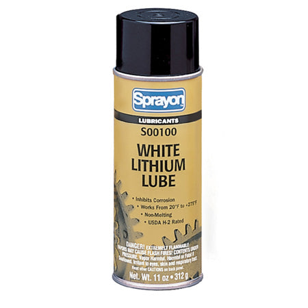 Sprayon White Lithium Lube (CASE OF 12)