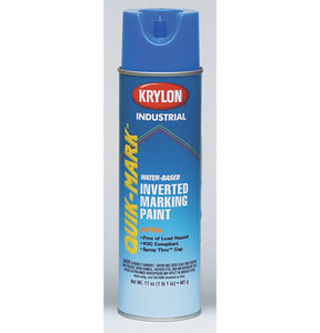 Krylon Industrial Quik-Mark Water-Based Inverted Marking Paint Big Can
