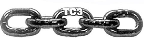 Hot Galvanized TC3 Grade 30 Proof Coil Chain - Pail