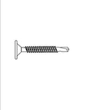 Phillips Wafer Head Zinc Plated Self Drilling Screw