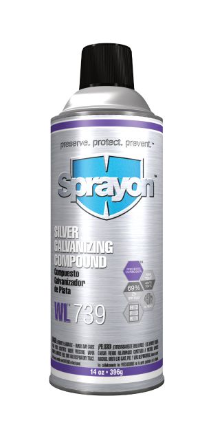 Sprayon High Performance Silver Galvanizing compound (CASE OF 12)