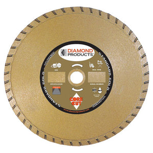 Diamond Products Standard Gold High Speed Turbo Blade